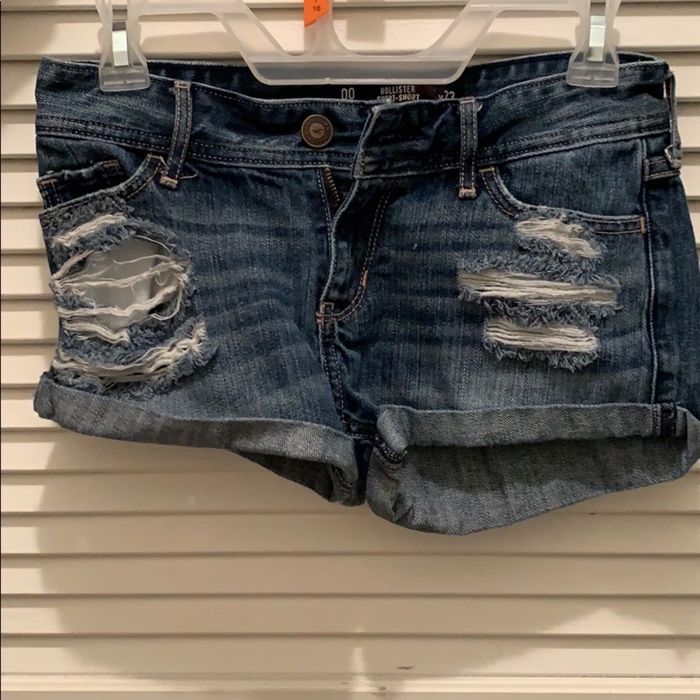 Hollister Low Rise Jean Shorts